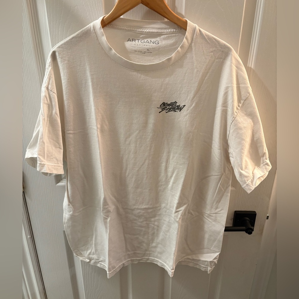 Artgang White Graphic T-Shirt